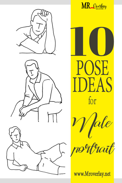 10 pose ideas for Male Portrait