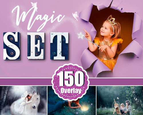 150 Magic set, light, sun, fairy dust, fairy pixie, stars, shine effect, butterfly, string lights, wing, bokeh, Photoshop Mix Overlays png