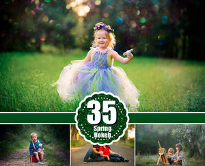 35 Spring Bokeh Light Overlays, Digital Backdrop, summer color holiday magical party wedding bokeh, Overlays Photoshop, Digital Backdrop jpg