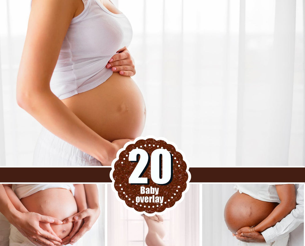 20 Baby hand, foot, bump feet, white sheer curtain wall decor, Digital Backdrop, Pregnant belly portrait photo, Photoshop Overlays, jpg