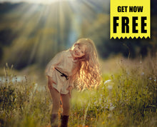 Load image into Gallery viewer, FREE natural sun light Photo Overlays, Photoshop overlay