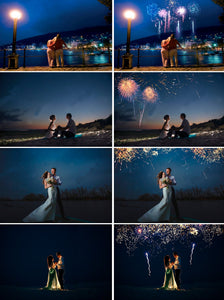 55 fireworks Photo Overlays, Photoshop Overlay, Wedding Party Firework Sparklers light, Night Holiday, Lighter Effect, jpg file