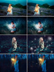 25 Dragonfly Firefly butterfly Photo Overlays, Lightning Bug, Photoshop Overlay, Fairies Gleam, Glow Overlays, magic overlays, png file