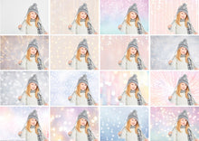 Load image into Gallery viewer, 30 lights digital backdrops, Photoshop photo overlays, Gold bokeh, Holiday Lights, digital background, digital backdrop, Bokeh, jpg