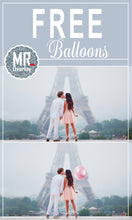 Load image into Gallery viewer, Free air balloon balloons Photo Overlays, Photoshop overlay