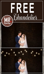 Free chandelier lamp Photo Overlays, Photoshop overlay