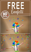 Load image into Gallery viewer, FREE confetti  photo overlays, Photoshop overlay