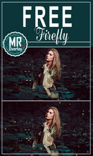 Load image into Gallery viewer, Free firefly fireflies Photo Overlays, Photoshop overlay