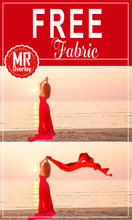Load image into Gallery viewer, FREE flying fabric Photo Overlays, Photoshop overlay