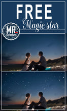 Load image into Gallery viewer, FREE falling star Photo Overlays, Photoshop overlay