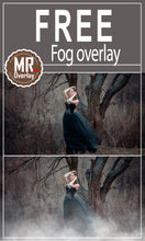 Load image into Gallery viewer, FREE fog Photo Overlays, Photoshop overlay