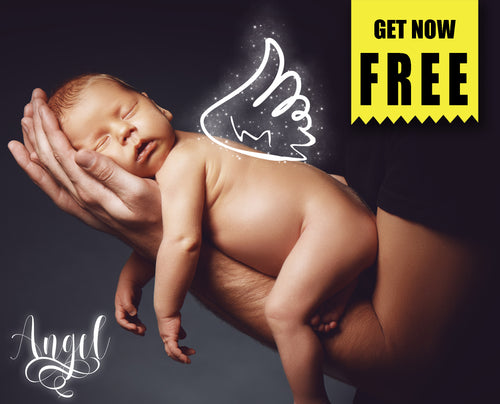 FREE angel wings Photo Overlays, Photoshop overlay