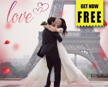 Load image into Gallery viewer, FREE Valentine day Overlays, Photoshop overlay