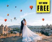 Load image into Gallery viewer, Free hot air balloon  Photo Overlays, Photoshop overlay