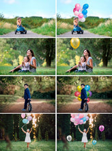 Load image into Gallery viewer, 55 air balloons ballon Photo Overlays, Photography Overlays, Photography Prop, Digital Download, clip art, clipart, png file