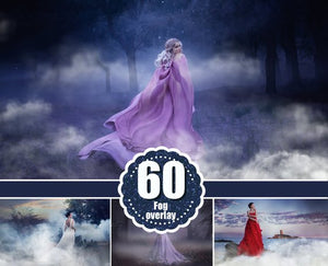 60 fog smoke Photoshop Overlays, Photography overlay, realistic real smoke, mist Overlays, clouds Morning Effect, png file
