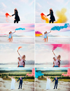 35 Smoke Bomb Overlays, Colorful Smoke fog, photo overlays, Photoshop overlay, clip art, realistic, real, magic, colorscape, png